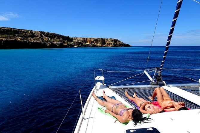 1-Catamaran tour to the Maddalena Archipelago from Cannigione - Stop 2: Isola di Spargi for snorkeling and swimming time