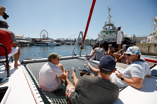 1- Hour Catamaran Cruise Cape Town - What you actually see: Table Mountain, Table Bay, Robben Island, and harbor views