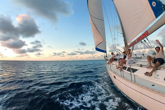 100% Private Sunset Sail on the most spacious monohull of Bonaire - Stop 1: the marine park coast—why starting here feels right