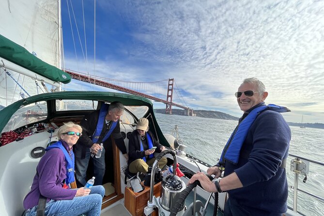 2hr. INTERACTIVE Sailing Experience on San Francisco Bay - When Time Allows: The Two-Bridge Sail Idea
