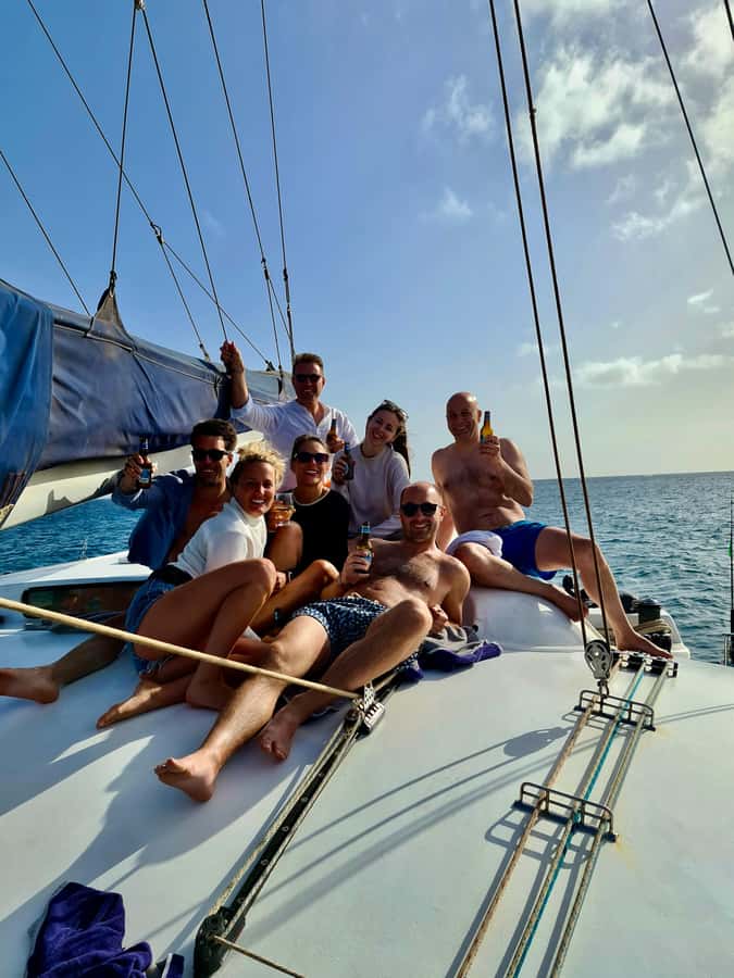 3-hour Catamaran Adventure on the waters of Sal Island - The 3 hours on the water: what you actually get