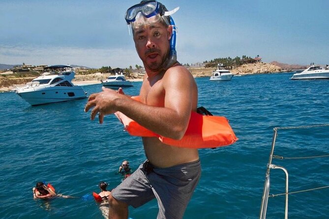 3 hour Snorkeling and Catamaran in Cabo San Lucas - Food and Drinks: Included Snacks Plus Alcohol After You Swim
