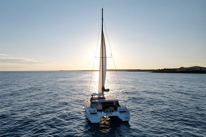 4 Hour Catamaran Experience in a Private 42' Lagoon - How La Bocana Cove and Sandbar Changes the Mood