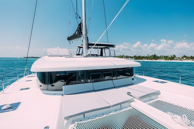 4 Hour Catamaran Experience in a Private 42' Lagoon - On-Board Comfort: Floating Mat, Snorkeling Gear, Paddle Boards, Restroom