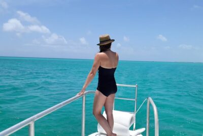 4 Hour Private Catamaran Sail and Snorkel from Grace Bay Beach, Providenciales - Leaving Grace Bay: the ride, the rhythm, the wildlife