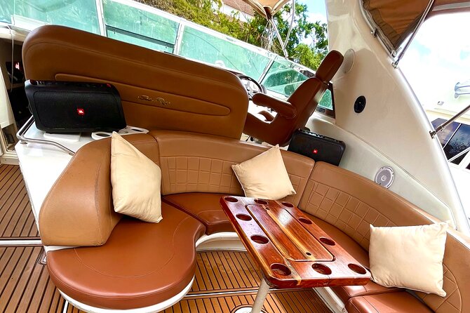 4 hours - Private 48ft Yacht all inclusive in Tulum and Playa del Carmen - The Virgin Beach Stop: Where You Recover, Swim, and Hang Out