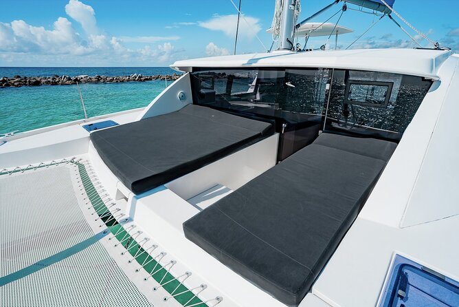 5-Hour 38'Luxury Catamaran All-Inclusive Tulum & Playa del Carmen - Unlimited drinks, minimum drinking age, and a real chance to relax