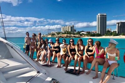 5 Hour Luxury Catamaran Day Sail in Sint Maarten on The Phoenix - The Phoenix onboard: roomy, clean, and designed for comfort