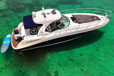 5H Private Lux 40' Yacht All Inclusive - Tulum & Playa del Carmen - Stop 1 at InHa Reef: Snorkeling, Turtle Chances, and Onboard Ceviche