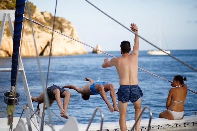 A day at sea from Dénia or Jávea with Barbecue aboard the Catamaran - Quick hits before you go