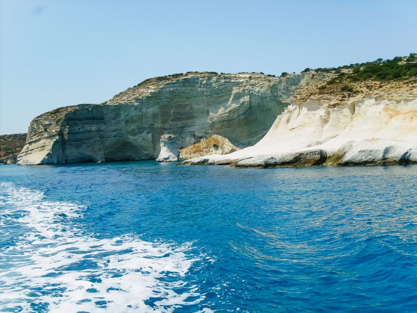 Adamas: Kleftiko Sailing Day Trip with Snorkeling and Lunch - Sailing past Milos villages and the Cape Vani “volcanic” stretch