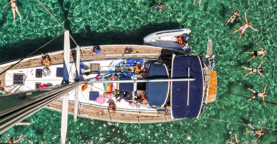 Adamas: Milos & Polyaigos Full-Day Sailboat Tour with Lunch - Thiorichia and Gerakas: History Meets Emerald-Water Swimming