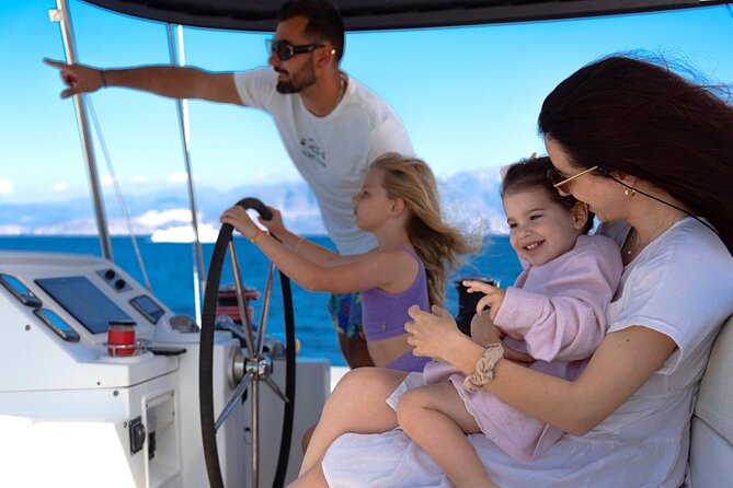 Ag.Nikolaos: Catamaran Trip with Sushi, Drinks, & Water Toys - Spinalonga From the Water: Why the Sea-View Matters