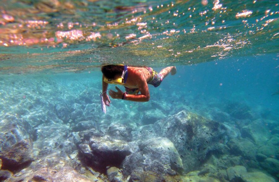 Agia Galini: South Crete Sailing Trip with Optional Lunch - Paximadia Island: the dolphin and snorkeling-style stop
