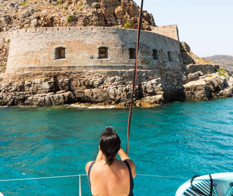 Agios Nikolaos: Spinalonga and Kolokytha Catamaran with Meal - Mirabello Gulf Sailing That Feels Like a Break (Not a Rush)