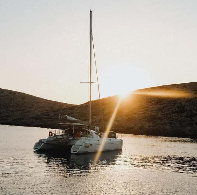 Agios Nikolaos: Spinalonga and Kolokytha Catamaran with Meal - Schistra Bay Anchor Hour: Calm Water, Lunch Time, and a Different Pace