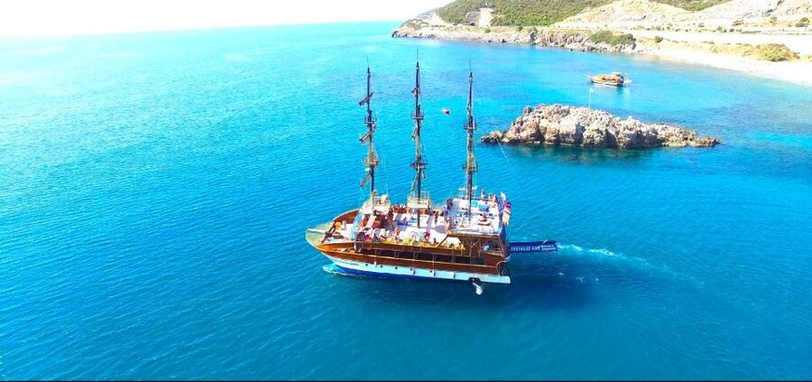 Alanya: Catamaran Boat Trip with Swim Stops and Sunbathing - A Catamaran Day Off Alanya’s Harbor (Around 10:15 to 15:30)