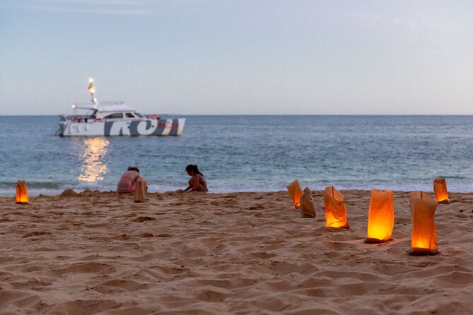 Albufeira: 6-Hour Sunset Dinner Catamaran Cruise with Open Bar - Entertainment That Makes It Feel Like a Night Out