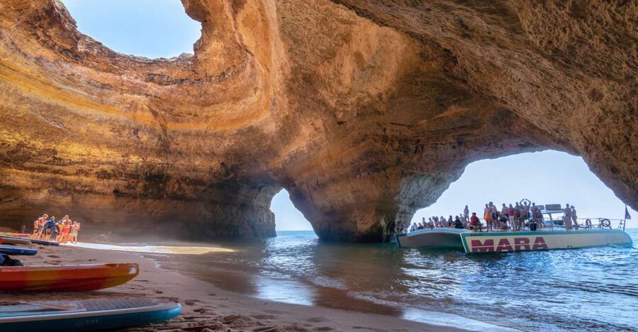 Albufeira: Caves and Coastline Catamaran Cruise to Benagil - Catamaran Views: Why Benagil Coast Country Feels Different From the Shore