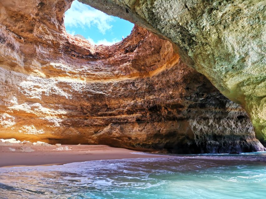 Albufeira: Coastline and Benagil Caves Tour by Catamaran - From Albufeira Marina to Benagil: The Route in Real Time
