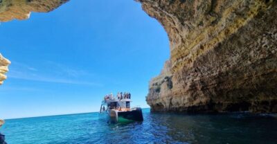 Albufeira: Coastline and Benagil Caves Tour by Catamaran - Meeting SeaAlgarve Near Gate 3: Simple Start, Real Time Check-in