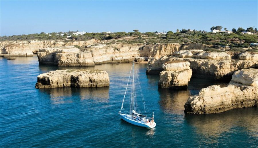 Albufeira: Sailing Boat Cruise BBQ & Open Bar on the Beach - Key highlights to look forward to