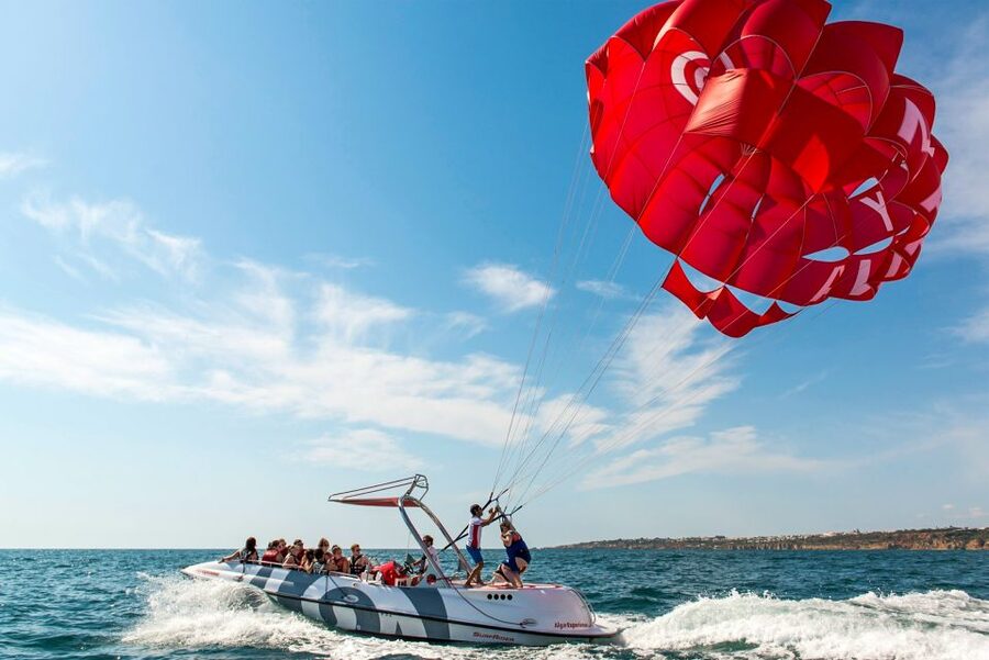 Albufeira: Single, Double or Triple Parasailing Tour - Key highlights worth planning around