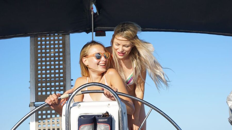Alcudia: Sailing Yacht Excursion with Wine & Tapas - Taking the helm: steering time and better photos