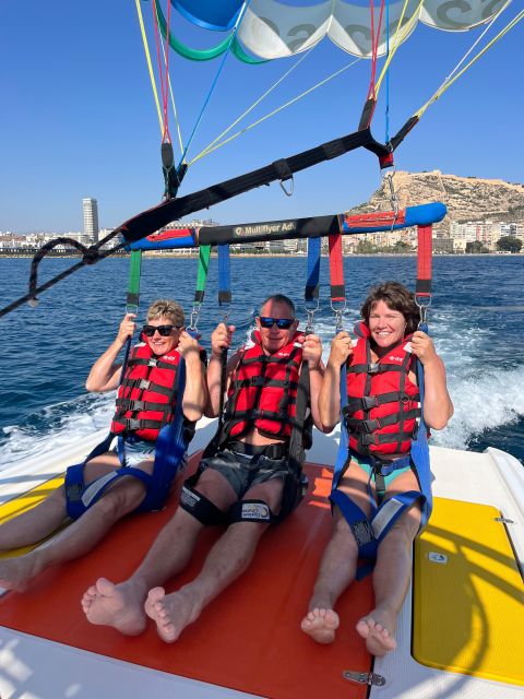 Alicante: Parasailing and Boat Ride - Key things to know before you go