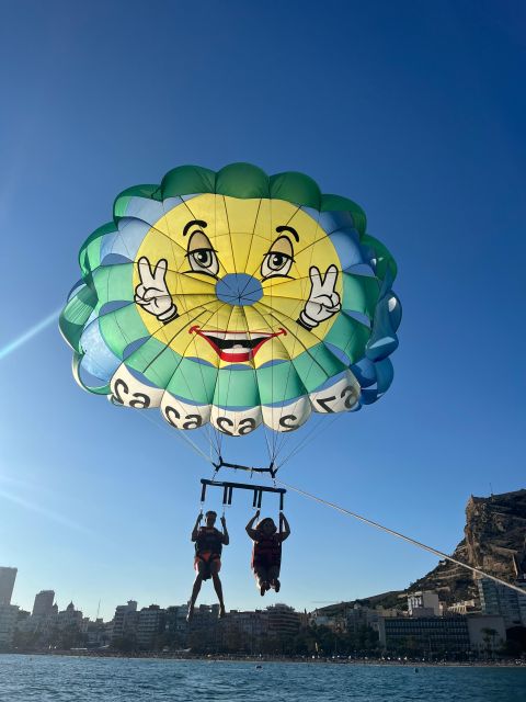 Alicante: Parasailing and Boat Ride - Alicante Parasailing: sea views, then the sky