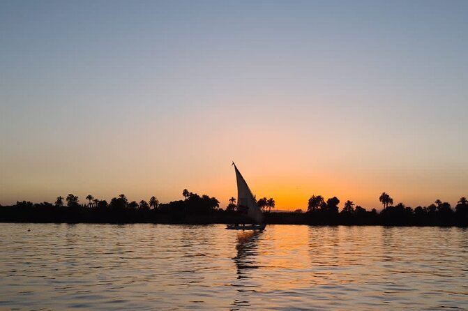 Amazing Sunset sailing by Felucca in Luxor -2 Hours (Private) - What you’ll actually see on the river (both banks included)