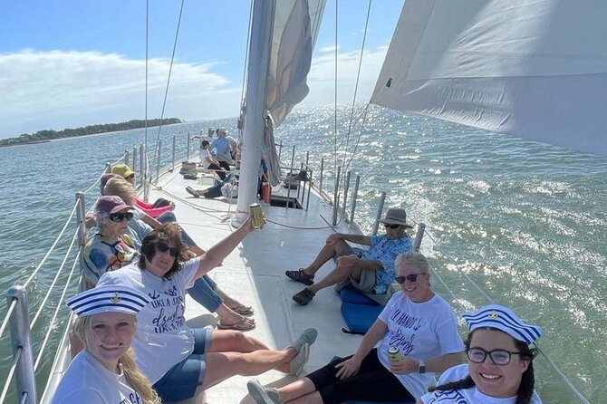America's Cup 12-Meter Yacht Afternoon Sail from Hilton Head - Harbour Town Lighthouse departure: views before you even leave the dock