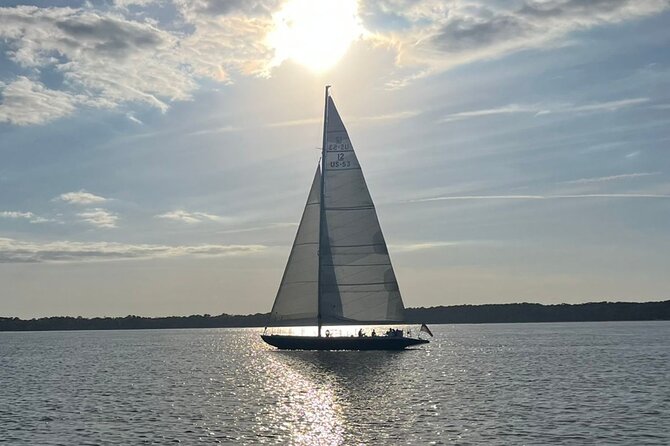America's Cup 12-Meter Yacht Afternoon Sail from Hilton Head - Deck seating, sun, and wind: the comfort reality check