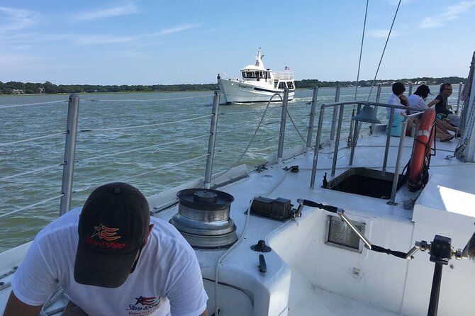 America's Cup 12-Meter Yacht Afternoon Sail from Hilton Head - Getting there: parking, Sea Pines entry, and finding Stars & Stripes fast
