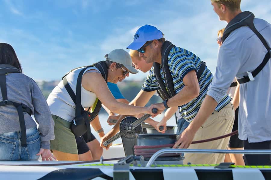 America’s Cup 2-Hour Sailing Experience Waitemata Harbour - What Sailing Feels Like: Tack, Jibe, and That Racing Heeling