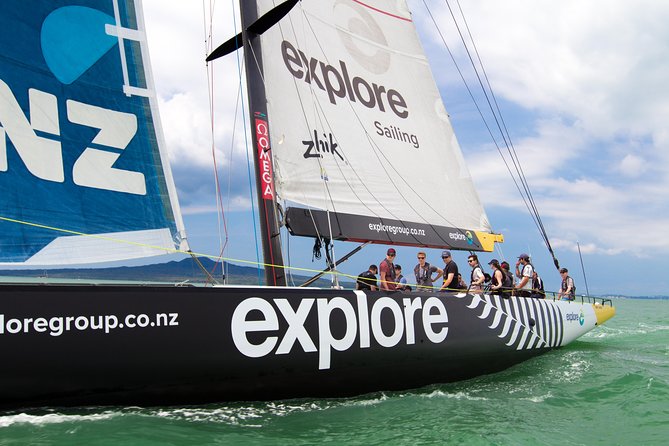 America's Cup Sailing on Auckland's Waitemata Harbour - An Americas Cup yacht on Waitemata Harbour: what that means for your time