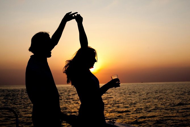 Antigua Sunset Catamaran Cruise From St. John's - Weather, rain, and the reality of sunset on the Caribbean Sea