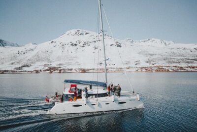Arctic Fjordcruise & Safari in Tromso with Luxury Catamaran - Stop 1: Tromsø Fjords, culture, and the Tirpitz WW2 story