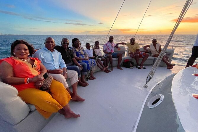 Aruba Happy Hour Sunset Sail with Savory Bites and Cocktails - Drinks: unlimited open bar, Aruba Ariba, and non-alcohol choices