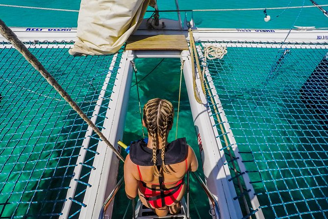 Aruba Morning Snorkel Sail aboard Palm Pleasure Catamaran - Stop 2: Arashi Beach Break Time (Not Just a Swim Stop)