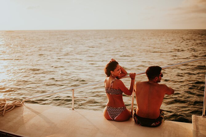 Aruba Morning Snorkeling or Sunset Sail to Boca Catalina With BBQ - Family friendly in practice: why kids usually do well here