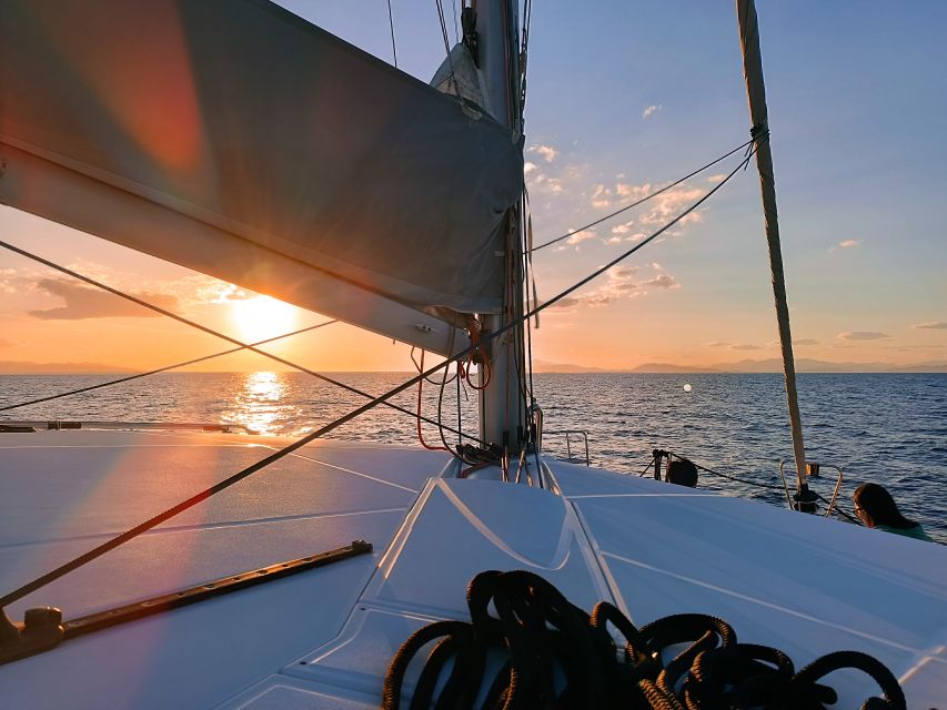 Athens: Catamaran Cruise with Fresh Lunch and Wine - Sail Time Gives You the Views (and a Break From Heat)