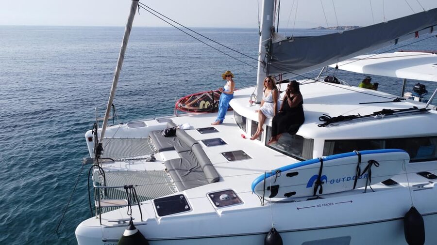 Athens: Riviera Catamaran Tour with Fresh Meal and Drinks - Athens Riviera by catamaran: the vibe and the value