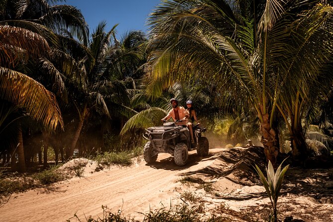 ATV with Speedboat, Waverunner, or Parasailing - ATV with speedboat or WaveRunner: how the Maroma combo is timed