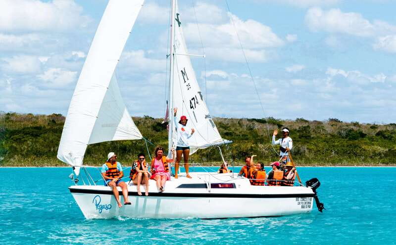 Bacalar: Group Sailing Trip with Swimming and Drinks - Pirate Canal swimming: the break you’ll want to repeat