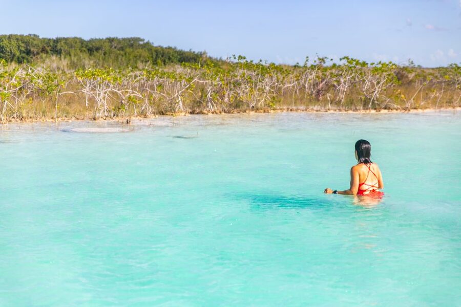 Bacalar: Private Sailboat Tour with Lagoon Swimming - Mangroves and Swim Time Away From the Masses