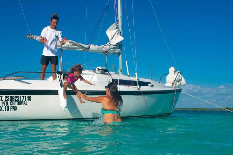 Bacalar: Private Sailboat Tour with Lagoon Swimming - Picture Stops, Hotels That Never Opened, and Wildlife at Isla de los Pájaros