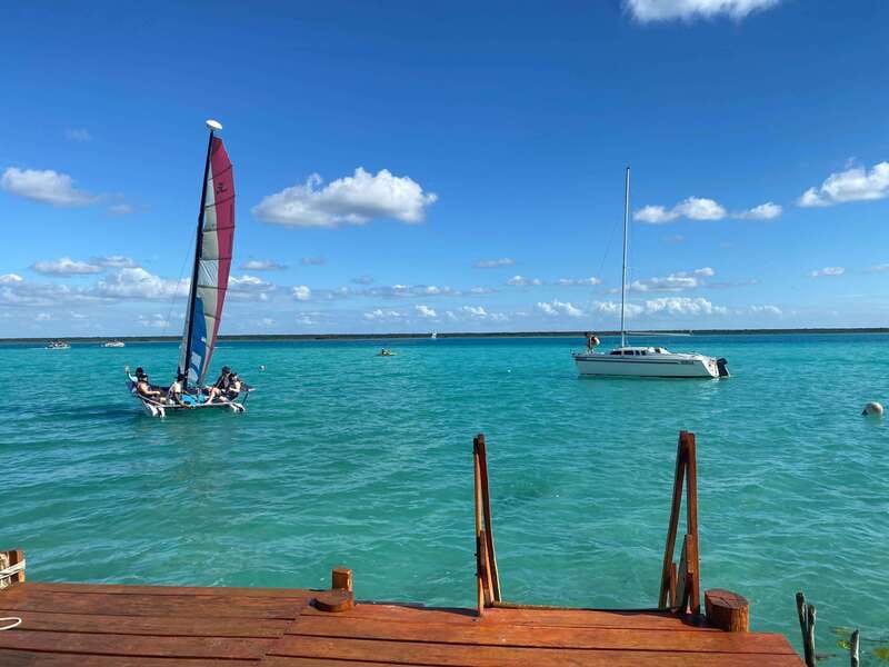 Bacalar: Sail Away with a Hobie Cat Catamaran - Meeting Marina Sunlagoon and Getting on Board