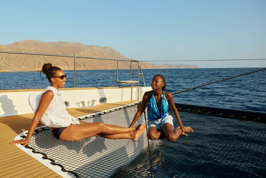 Balos & Gramvousa Catamaran Trip: Meals, Drinks & Transfer - A luxury catamaran day that starts at Kissamos, not your living room