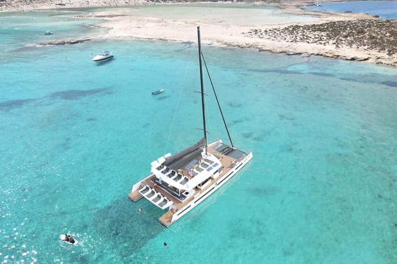 Balos & Gramvousa Catamaran Trip: Meals, Drinks & Transfer - Balos Lagoon: pink-and-white sands, early arrival, and practical swim tips